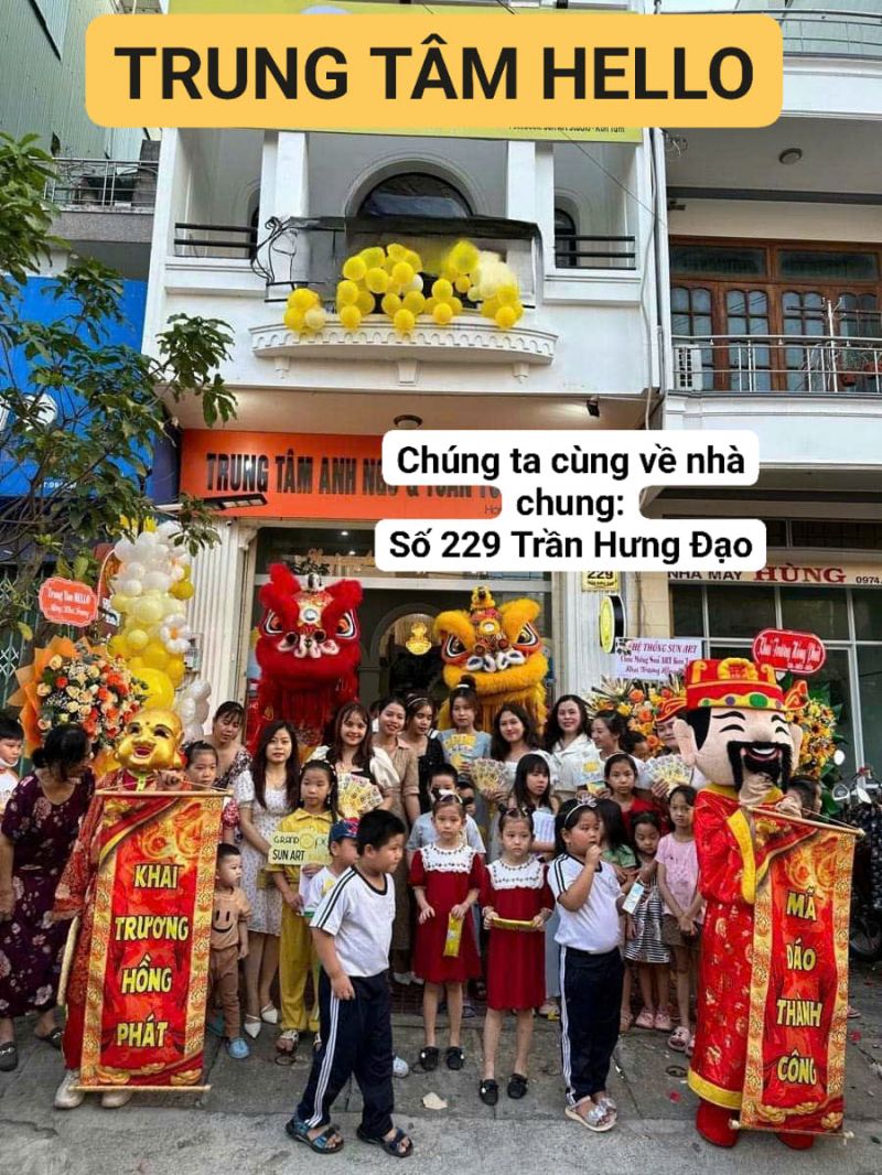 Hoạt động tại cơ sở Trung tâm HELLO, 229 Trần Hưng Đạo